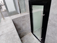 Дверь входная Алютех W62 черного цвета Дверь входная Алютех W62 черного цвета